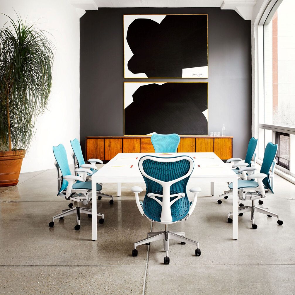 Herman Miller Mirra 2 butterfly tyrkys