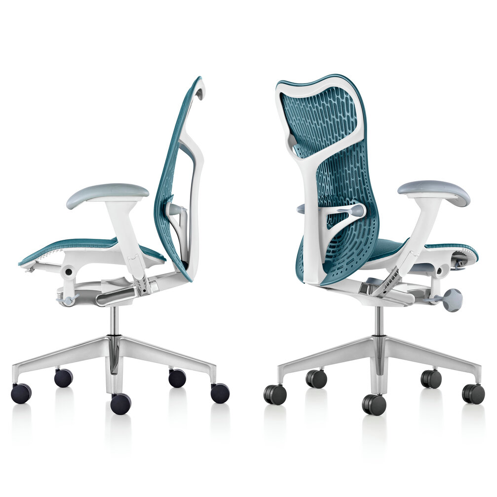 Herman Miller Mirra 2 butterfly tyrkys